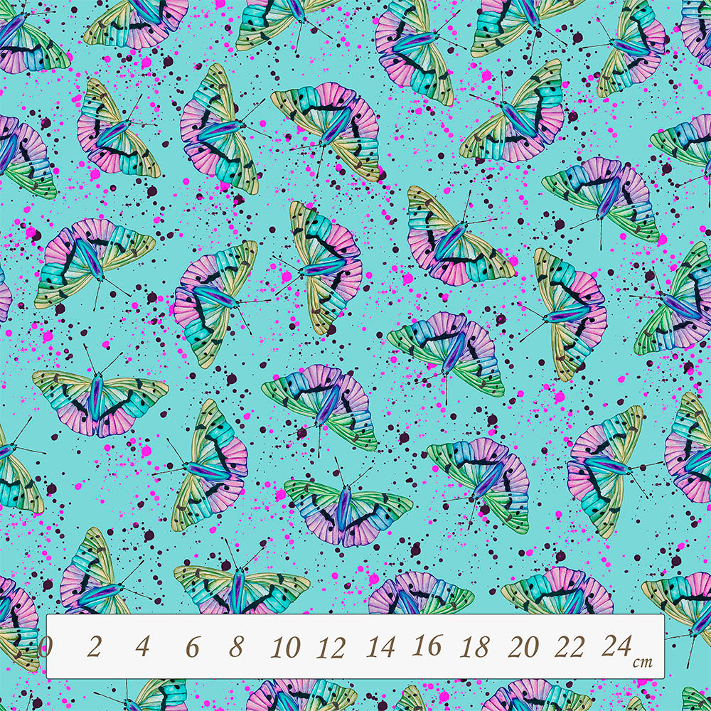 Sommerfugle - specialdesignet bomuldsjersey