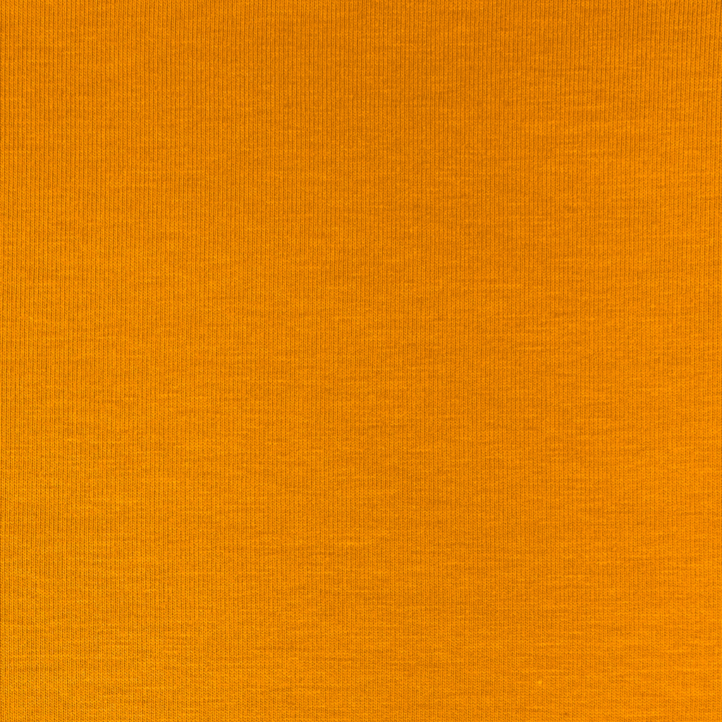 Ochre - Ensfarvet bomuldsjersey