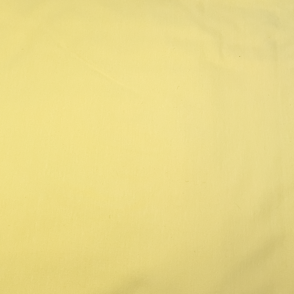 Pale banana - Ensfarvet bomuldsjersey