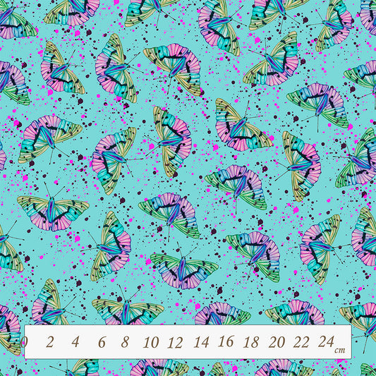 Sommerfugle - specialdesignet bomuldsjersey