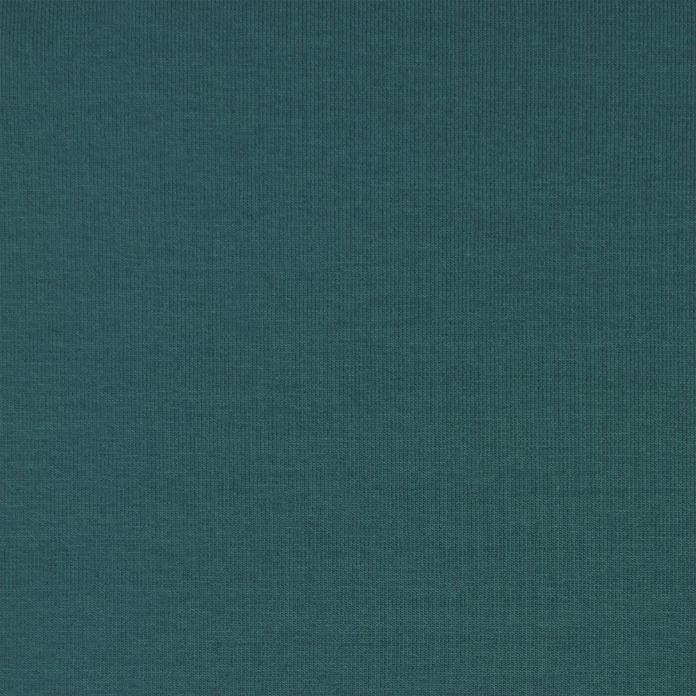 Petrol - ensfarvet jersey