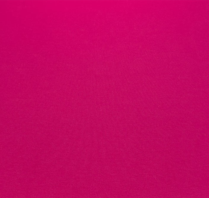 Fuchsia - Rib stof til syning – blødt ribstof i mange farver