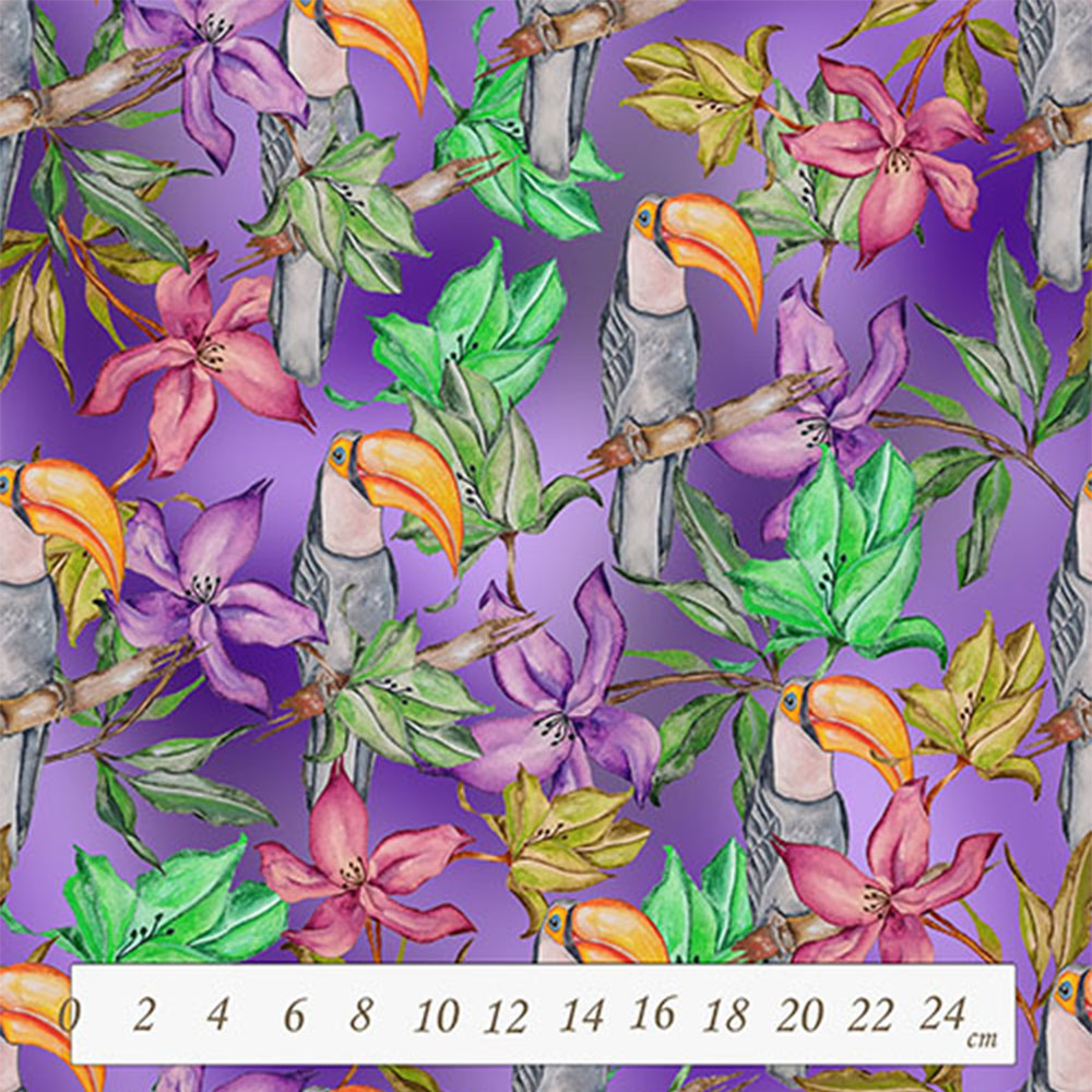 Toucan - specialdesignet bomuldsjersey