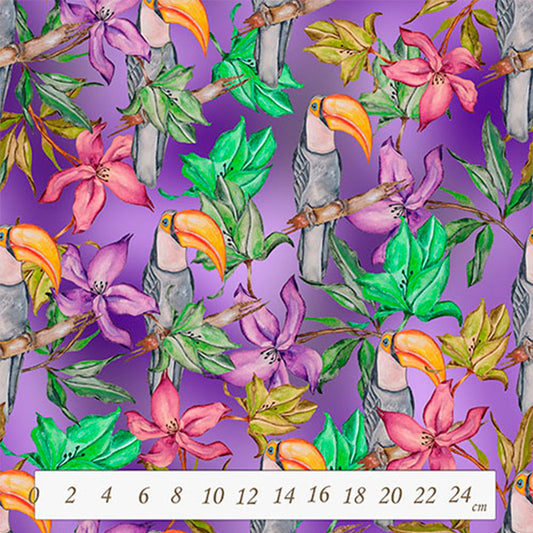 Toucan - specialdesignet bomuldsjersey