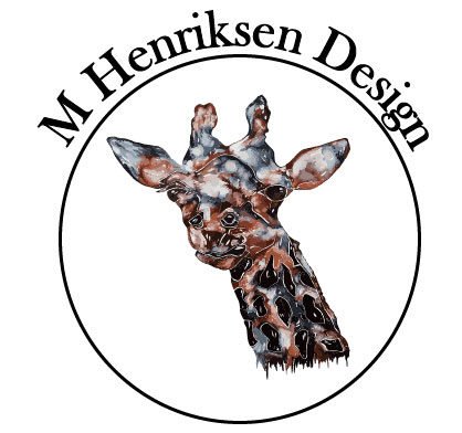 M Henriksen Design logo